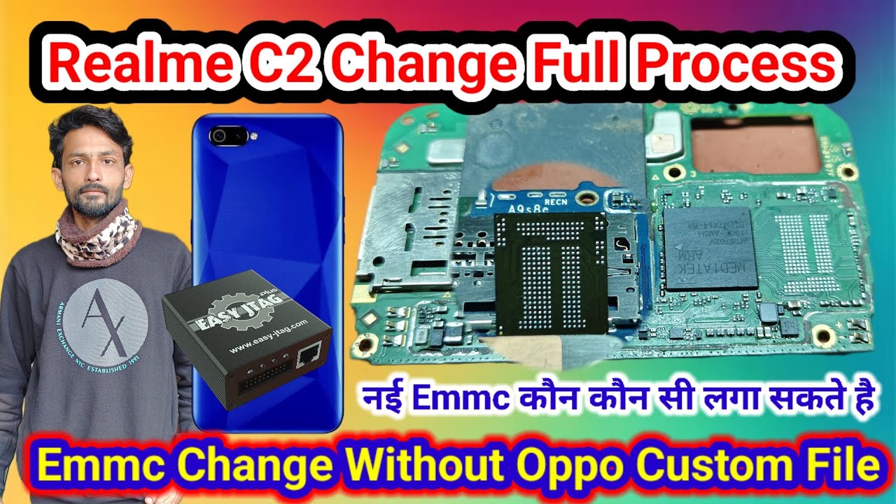Realme C2 (RMX1941) Emmc Change Full Process Without Oppo Custom File (A To Z Datail Here 2025)