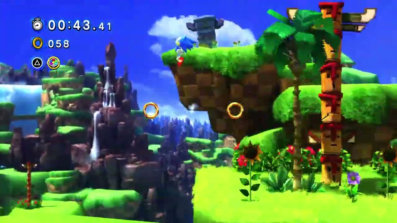 Sonic × Shadow gens: glitchless Sub 1:00 Green Hill (Classic)