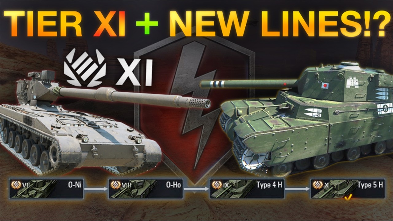 New TECH TREES And TIER XI LEAKS! - WoT BLITZ