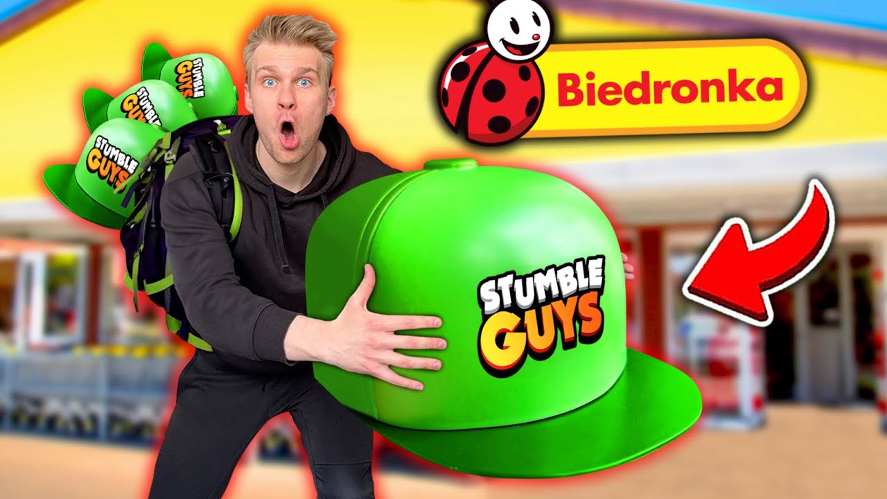 Testuję ⚠️ NOWE ZABAWKI *NIESPODZIANKI* z Stumble Guys z BIEDRONKI! 😱