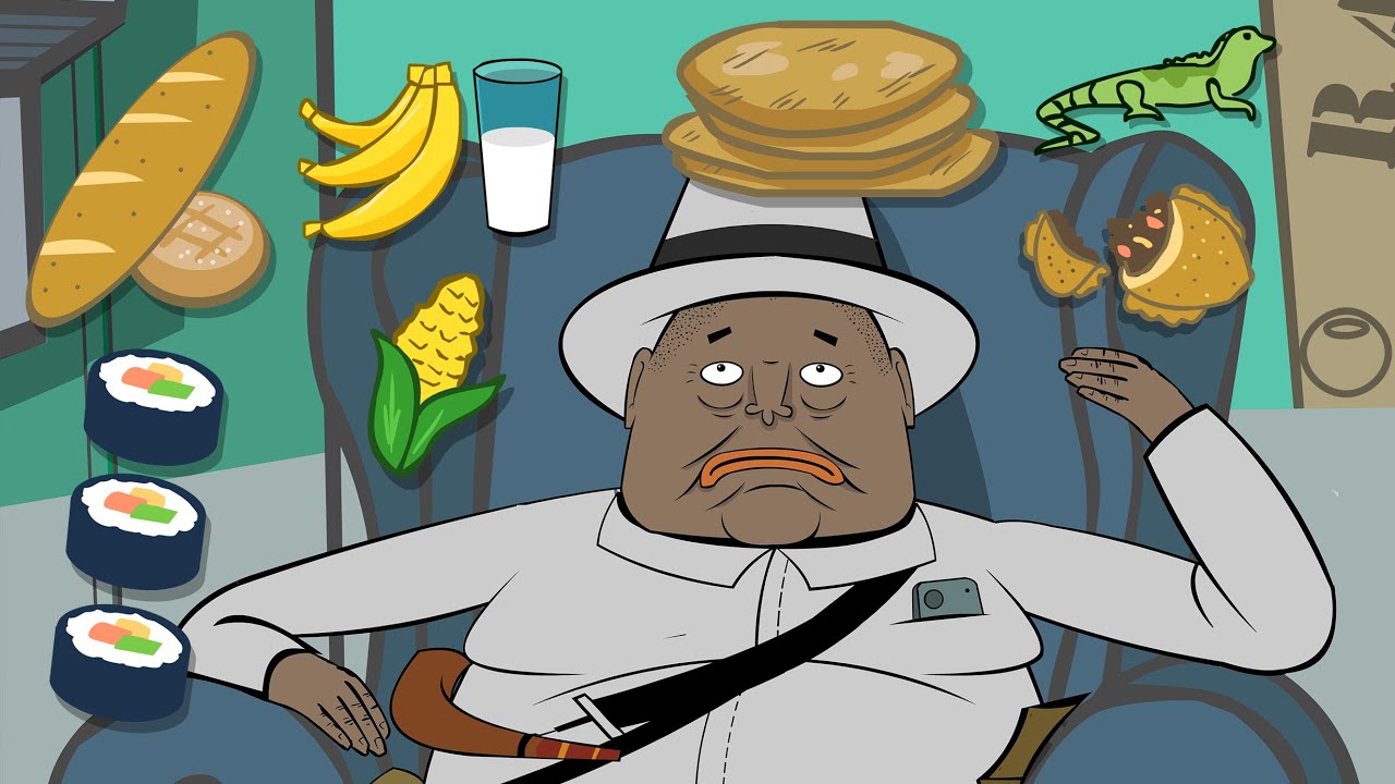 Comida que le ofrecen al apóstol Chago
