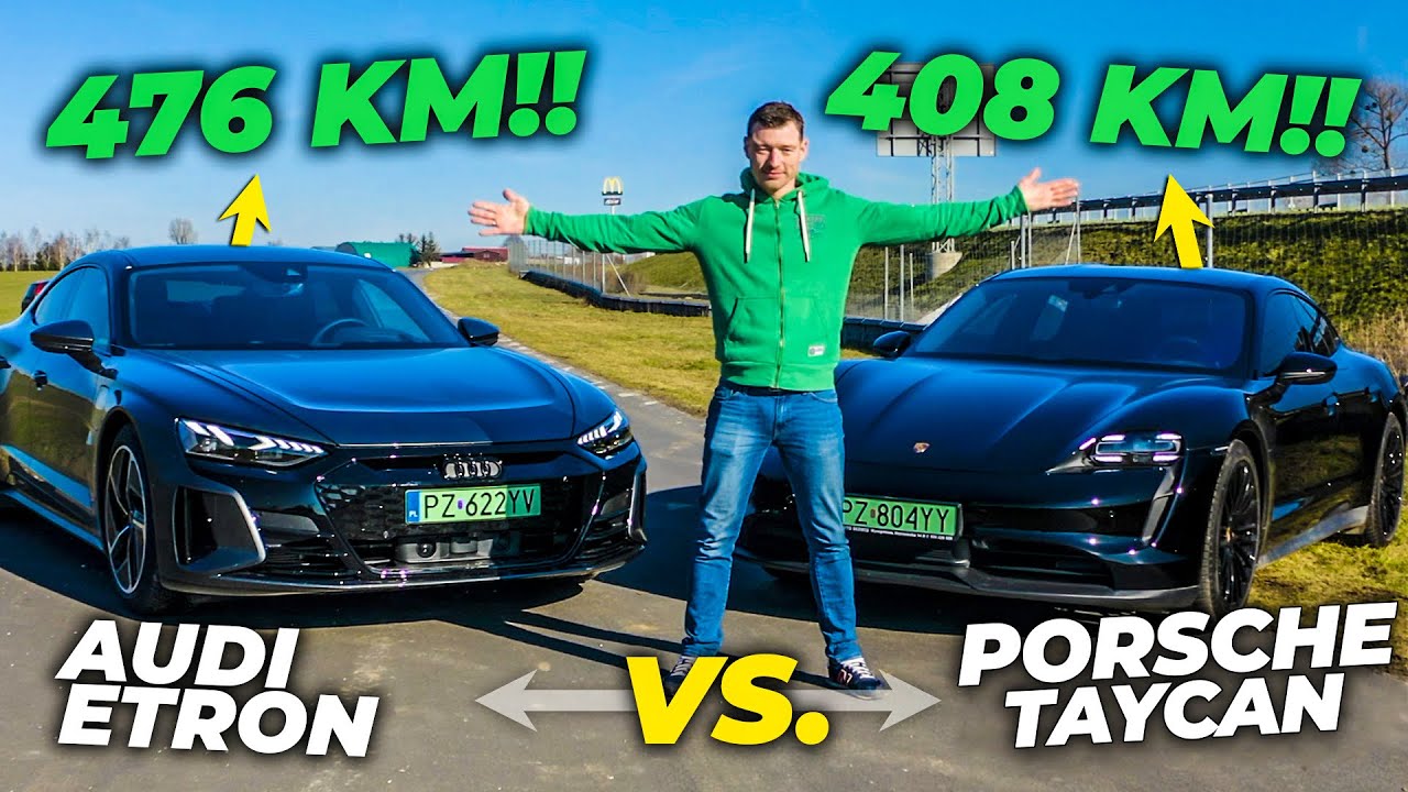 ETRON vs. TAYCAN - JAK WYPADNĄ TE DWIE EKOLOGICZNE BESTIE?!