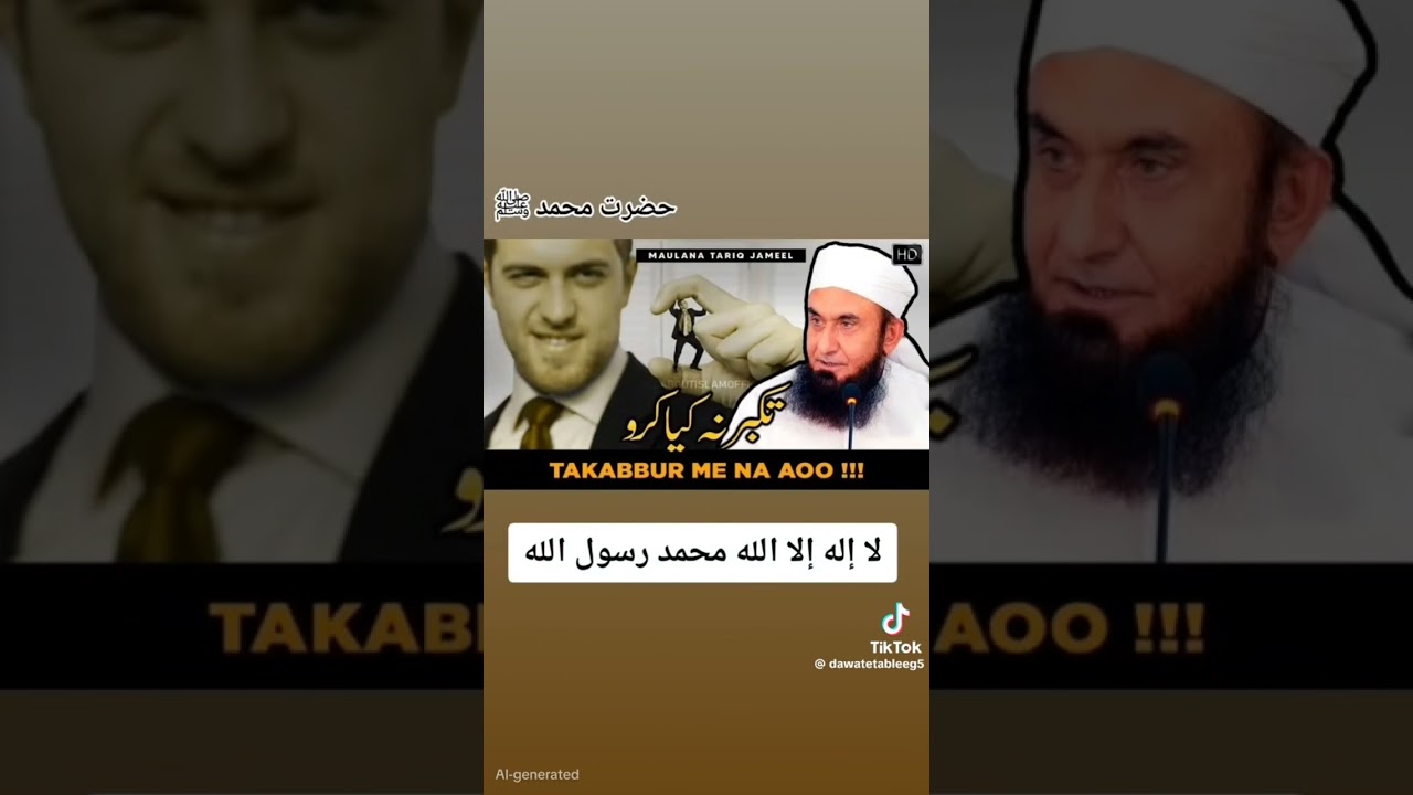 Takbur Karni Wale by molana Tariq Jameel ka bayan