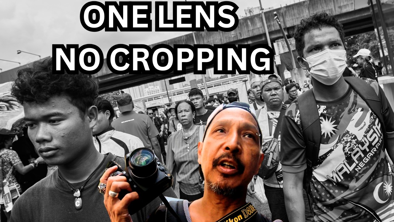 One lens to shoot Labour Day Parade, f2.8 24mm ais, Kuala Lumpur Street Photography, Nikon D800e