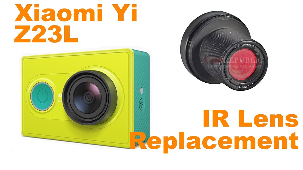 Xiaomi Yi Lens Replacement IR Filter Lens focus fix