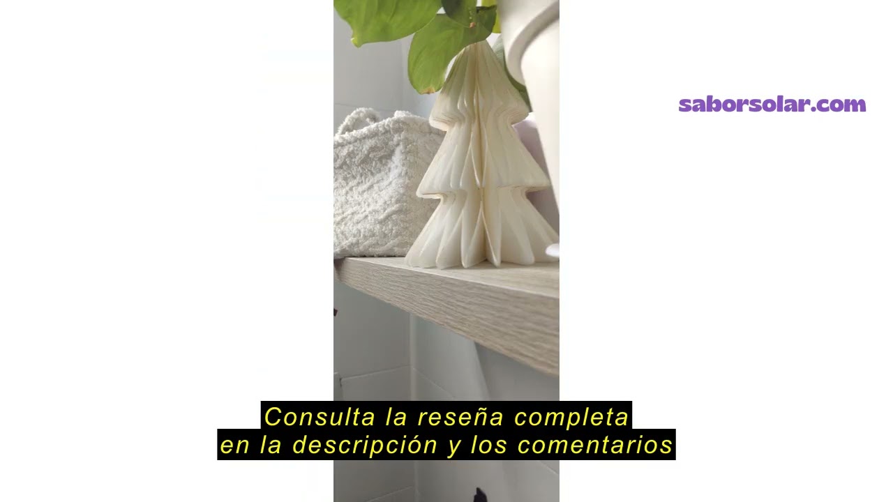 Reseña del LOLAhome - Set de 2 Baldas Flotantes para Pared de Madera Blancas de 80x23 cm, 2 Estanter