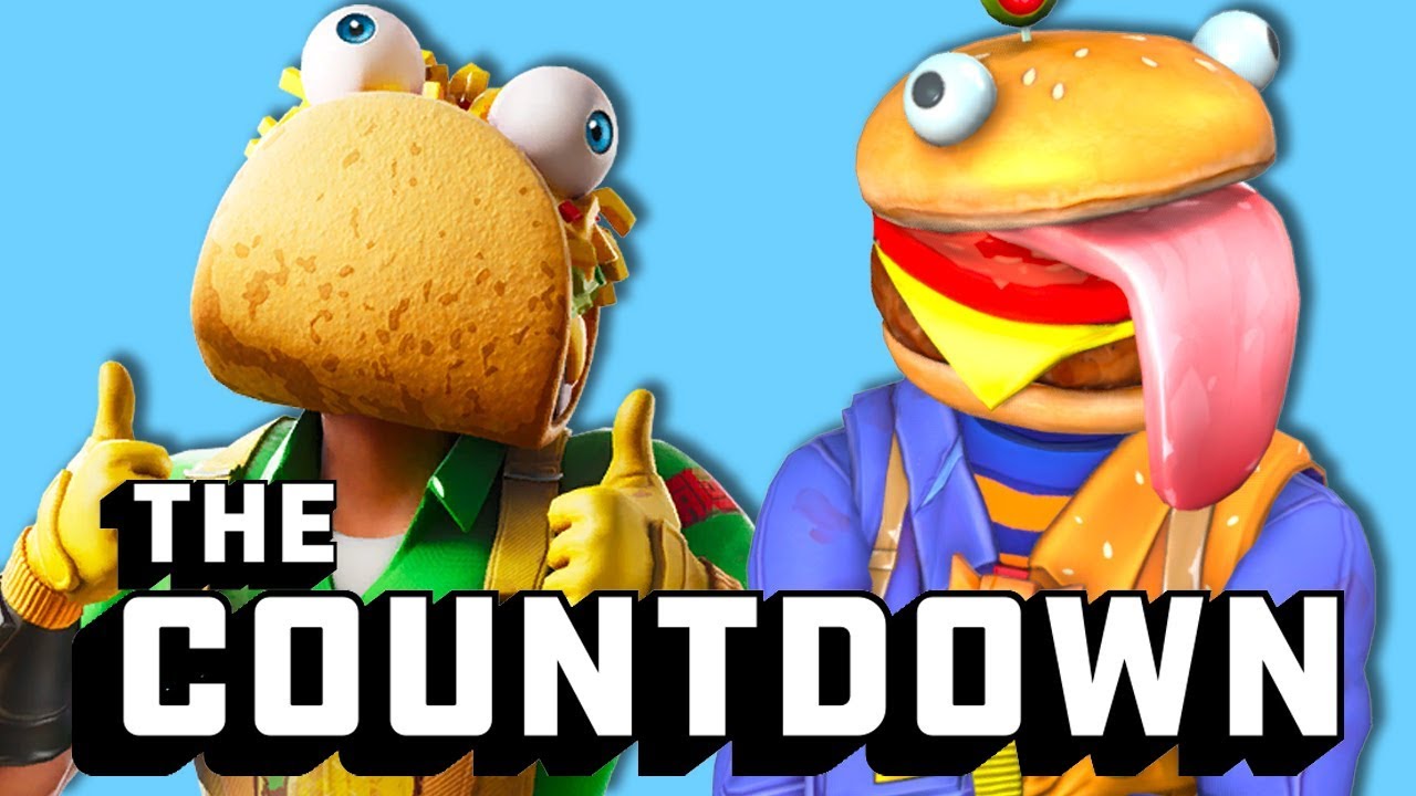 Ranking Fortnite Food Skins From Rotten To Fresh | The Countdown