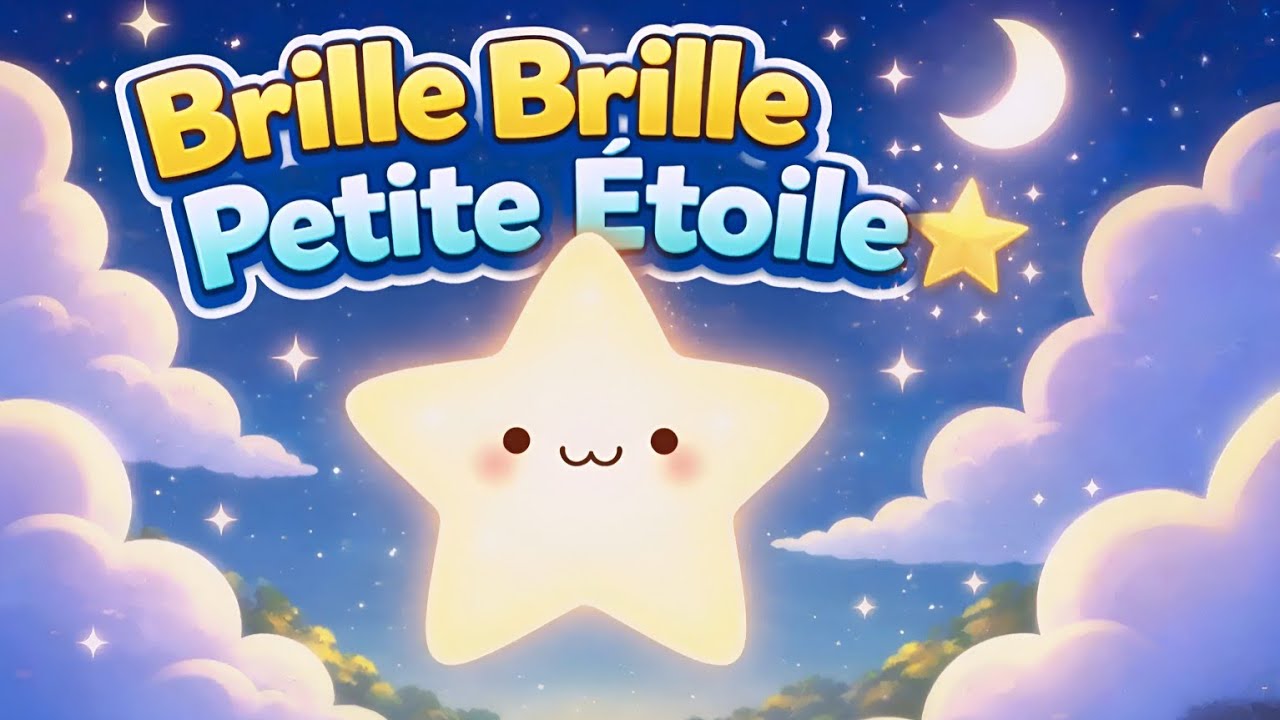 Brille Brille Petite Étoile | Comptines pour enfants – Compilation douce et éducative