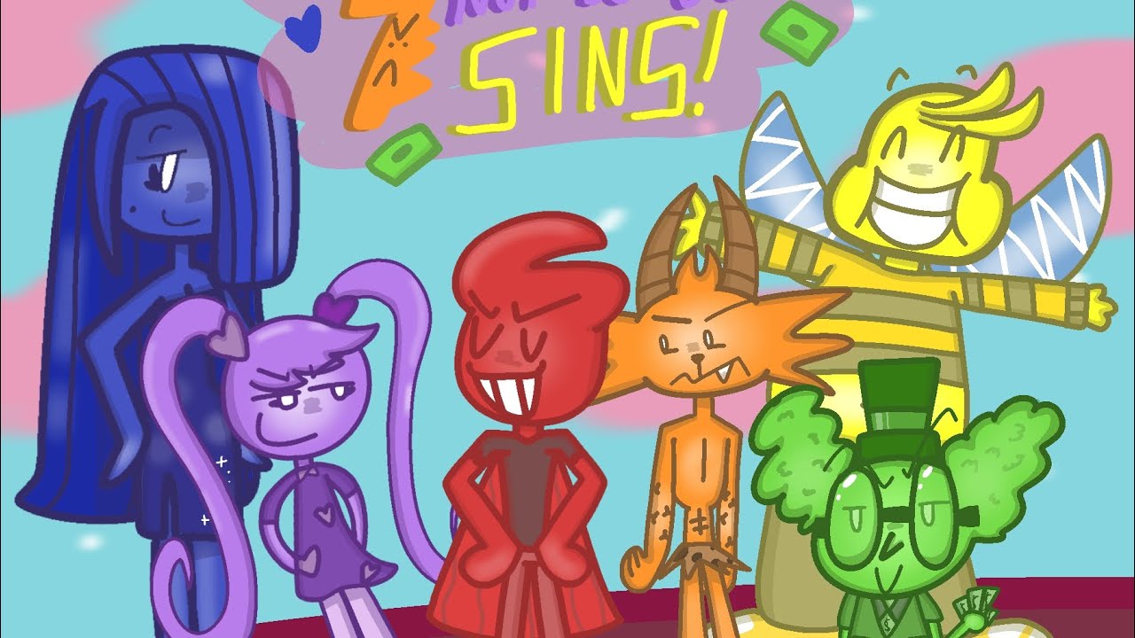 The Seven Not So Deadly Sins character sheets and themes!!