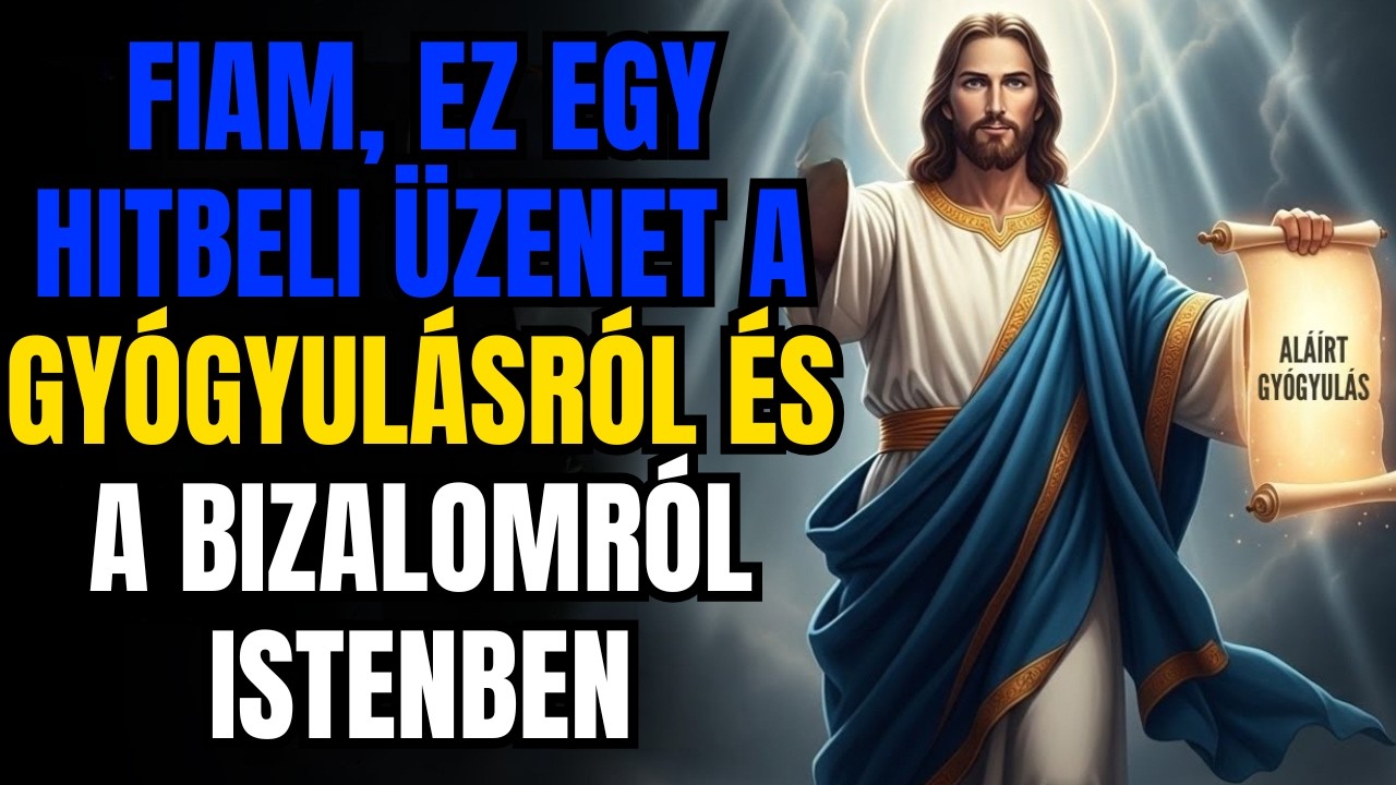👑 JÉZUS MONDJA: AZ ÉG MA MÉG ELRENDELTE A GYÓGYULÁSODAT