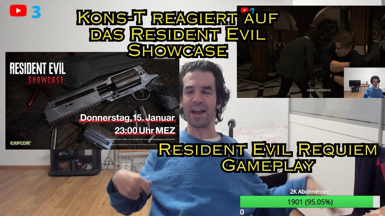 Kons-T reagiert auf das Resident Evil Showcase |  Zombies, Porsche und... Luxusuhren?