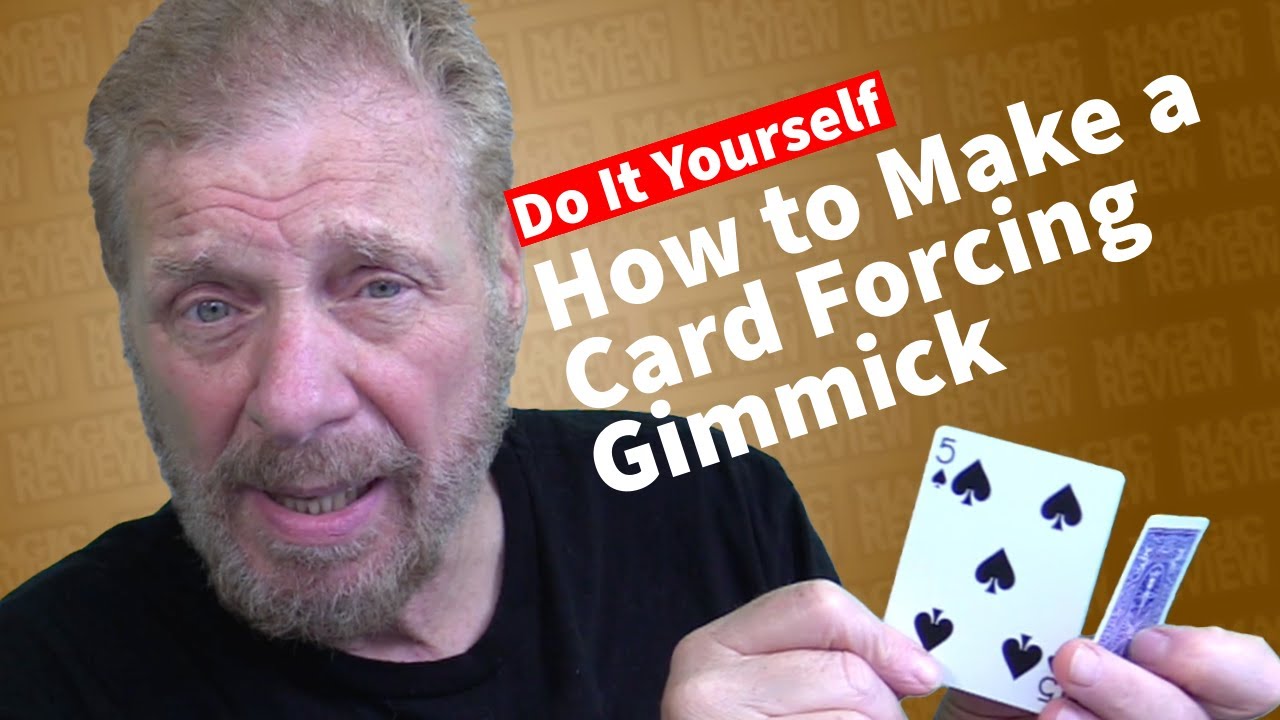 How to Make a Card Forcing Gimmick