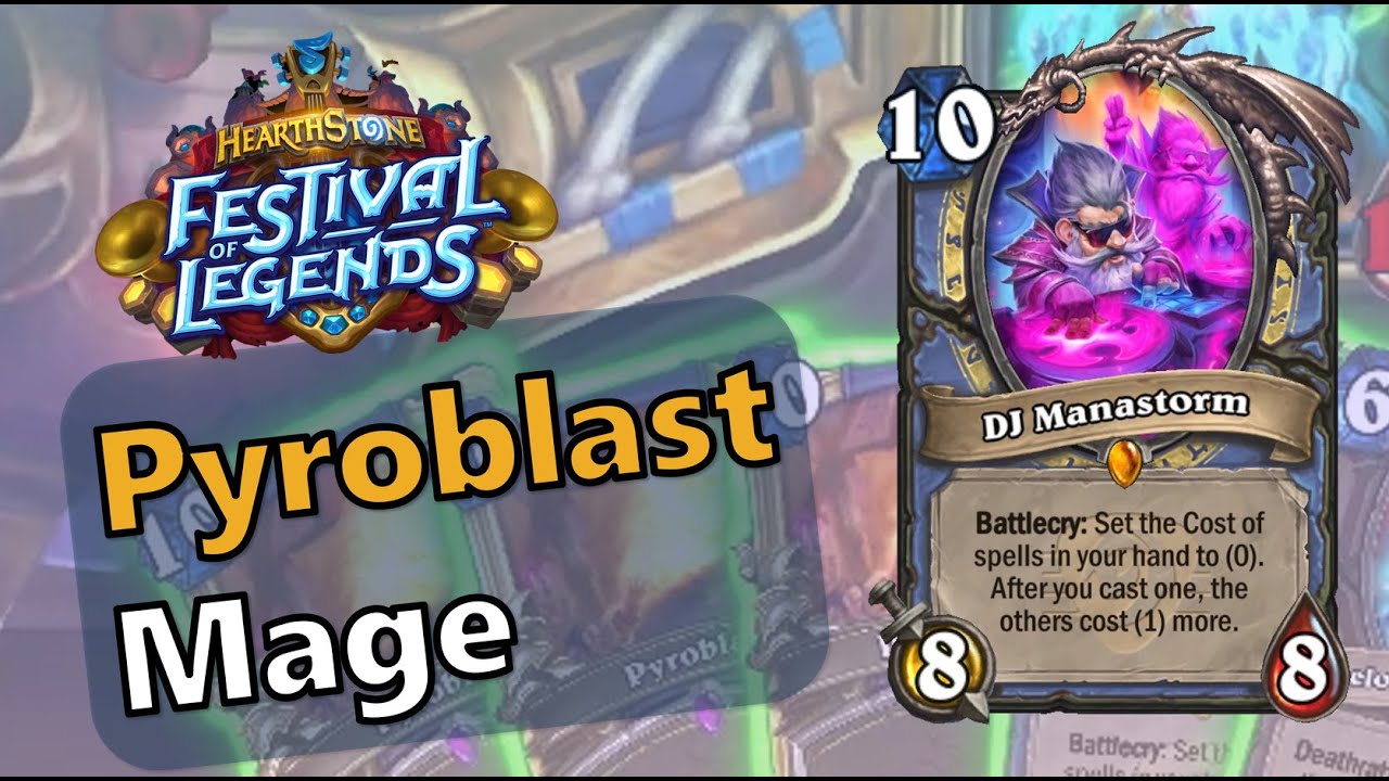 Magic moment with DJ Manastorm Pyroblast Mage!
