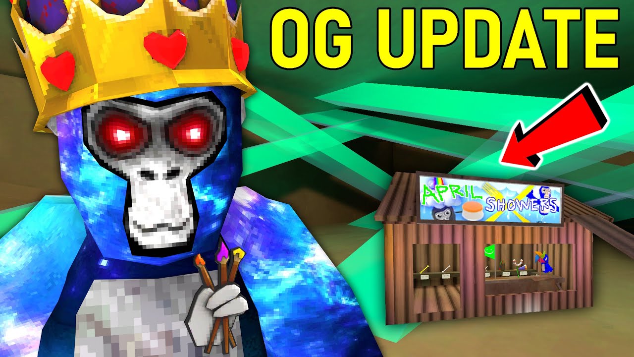 New Gorilla Tag ALPHA CAVES Update??? (new map & flashback)
