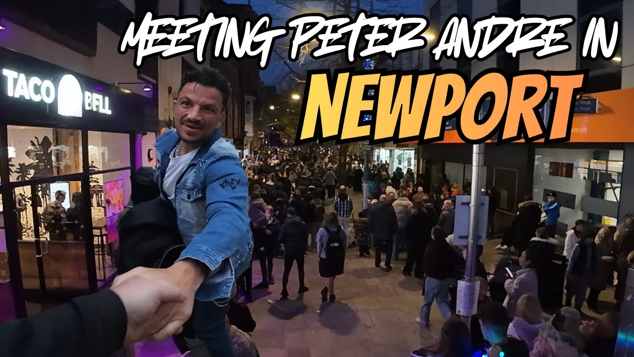 Встречайте ПИТЕРА АНДРЕ на рождественской ярмарке в Ньюпорте!