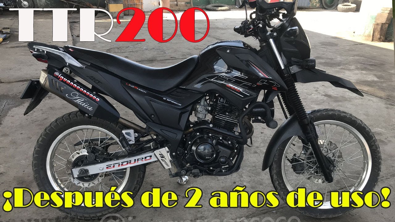 AKT - TTR 200 después de 2 AÑOS de USO, más de 48.000 kilómetros  recorridos