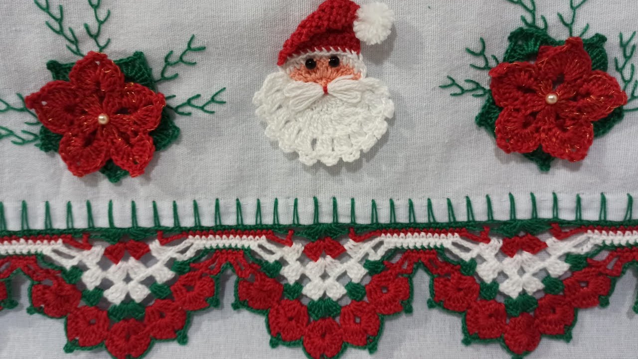 PAPAI NOEL EM CROCHÊ