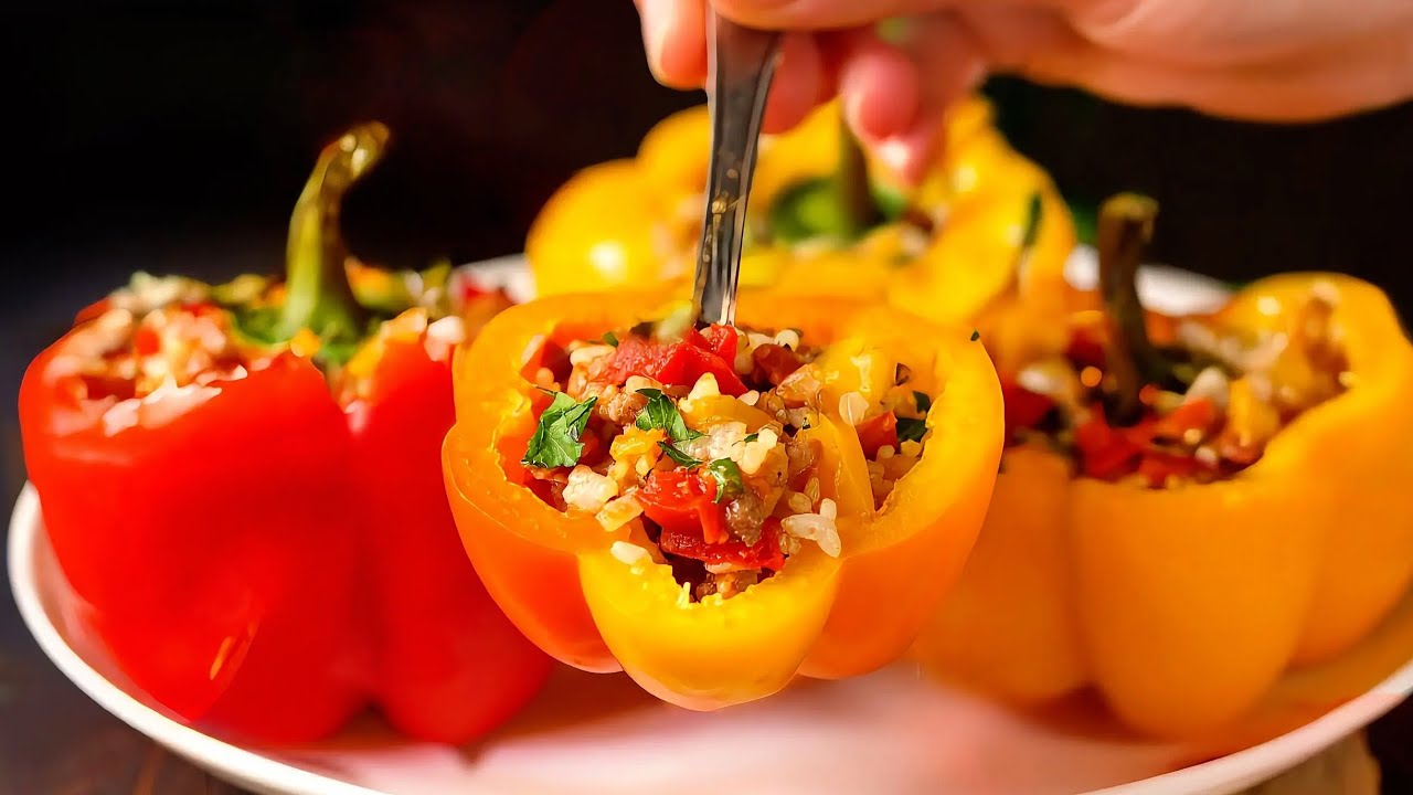 Вкусные фаршированные перцы, запеченные в духовке: раскрыт бабушкин итальянский рецепт!
