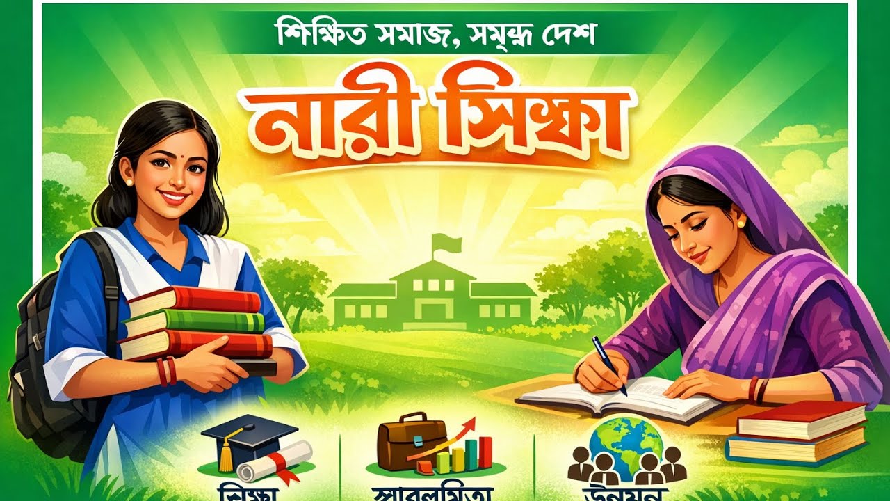 Narisikhha upare bangla rachana/নারী শিক্ষা উপরে বাংলা সুন্দর একটি রচনা/women education bangla essay