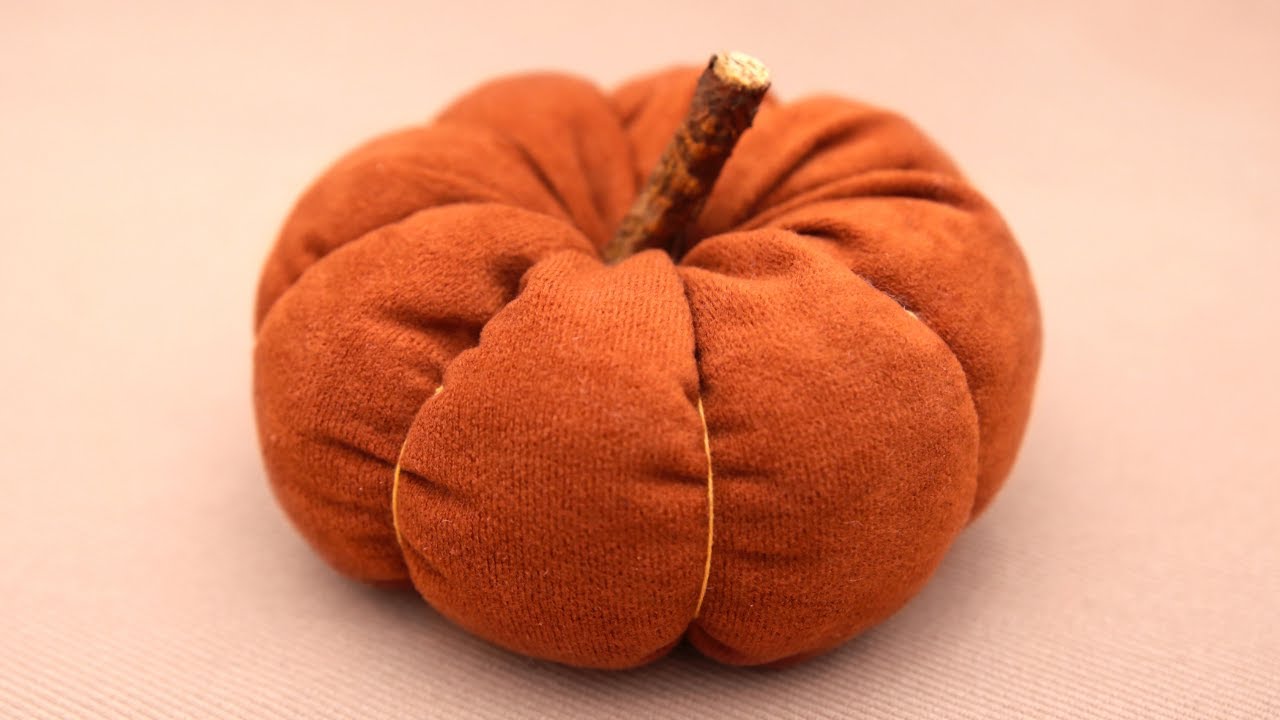 Jesienne dekoracje DIY | Jak zrobić dynie z materiału 🍂 Autumn decoration