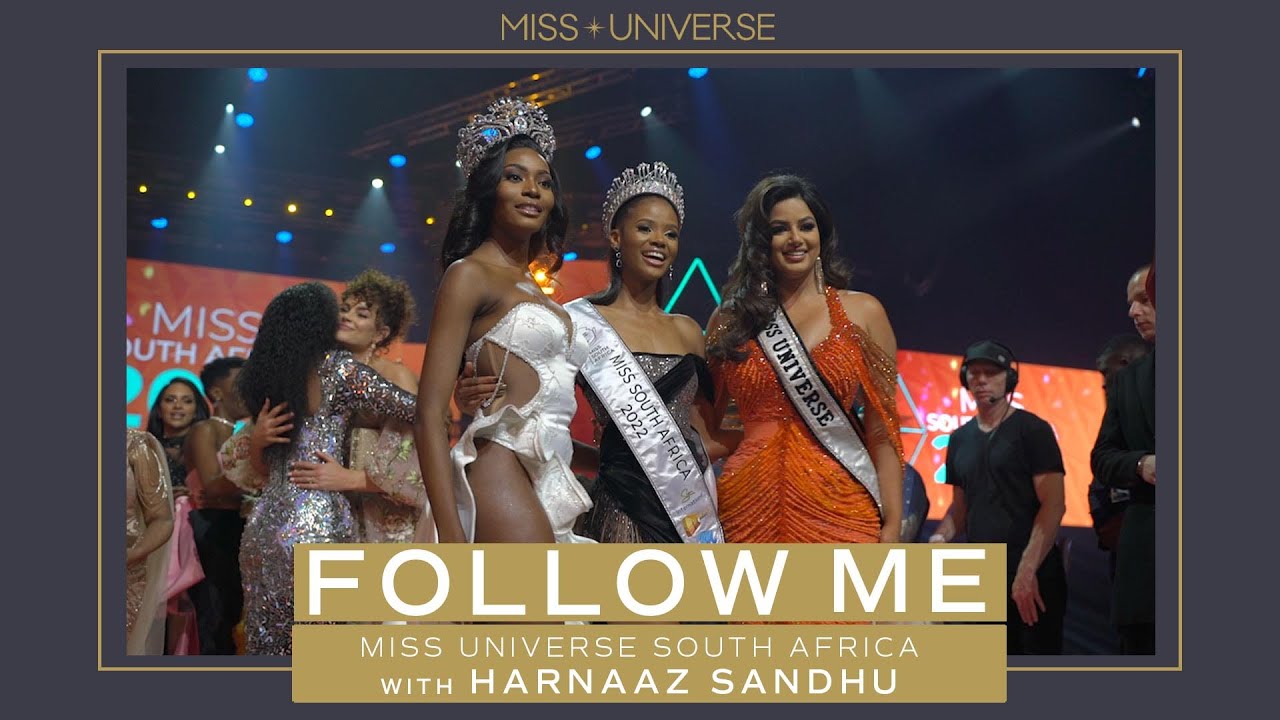 Harnaaz Sandhu ARRIVES IN SOUTH AFRICA | FOLLOW ME | Miss Universe