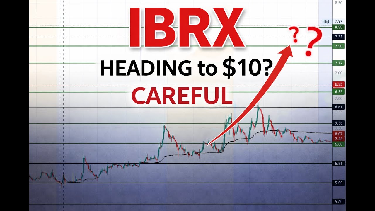 #IBRX 🔥 приближается к отметке в 10 долларов? Осторожно! $IBRX