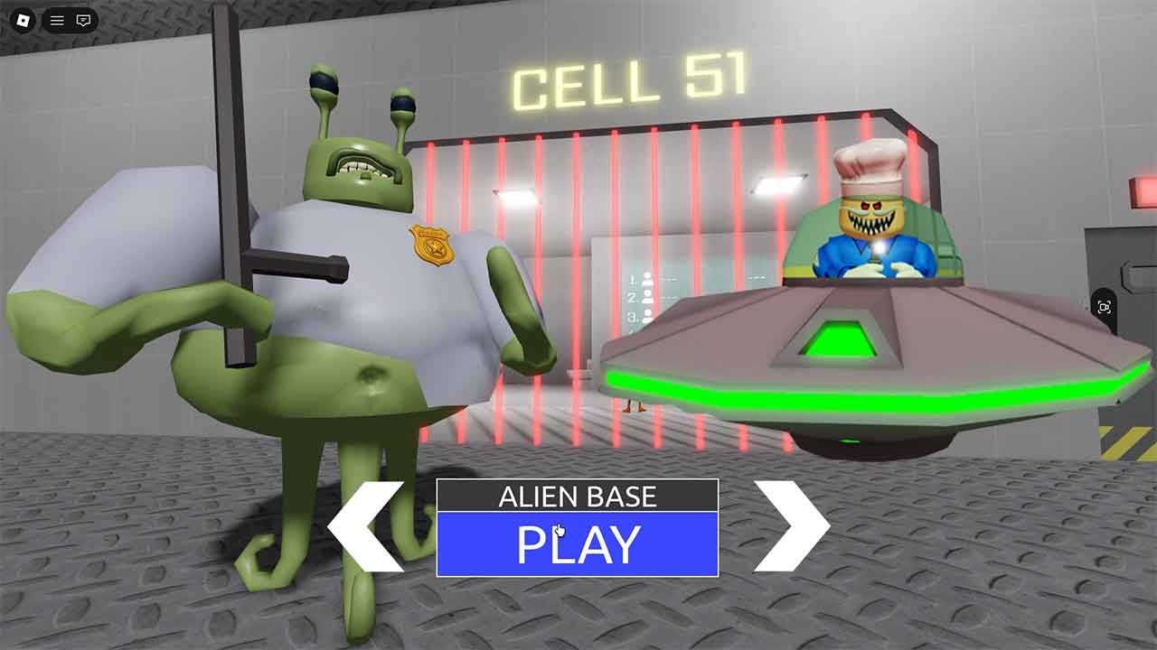 Aliens Mode Barrys Prison Roblox