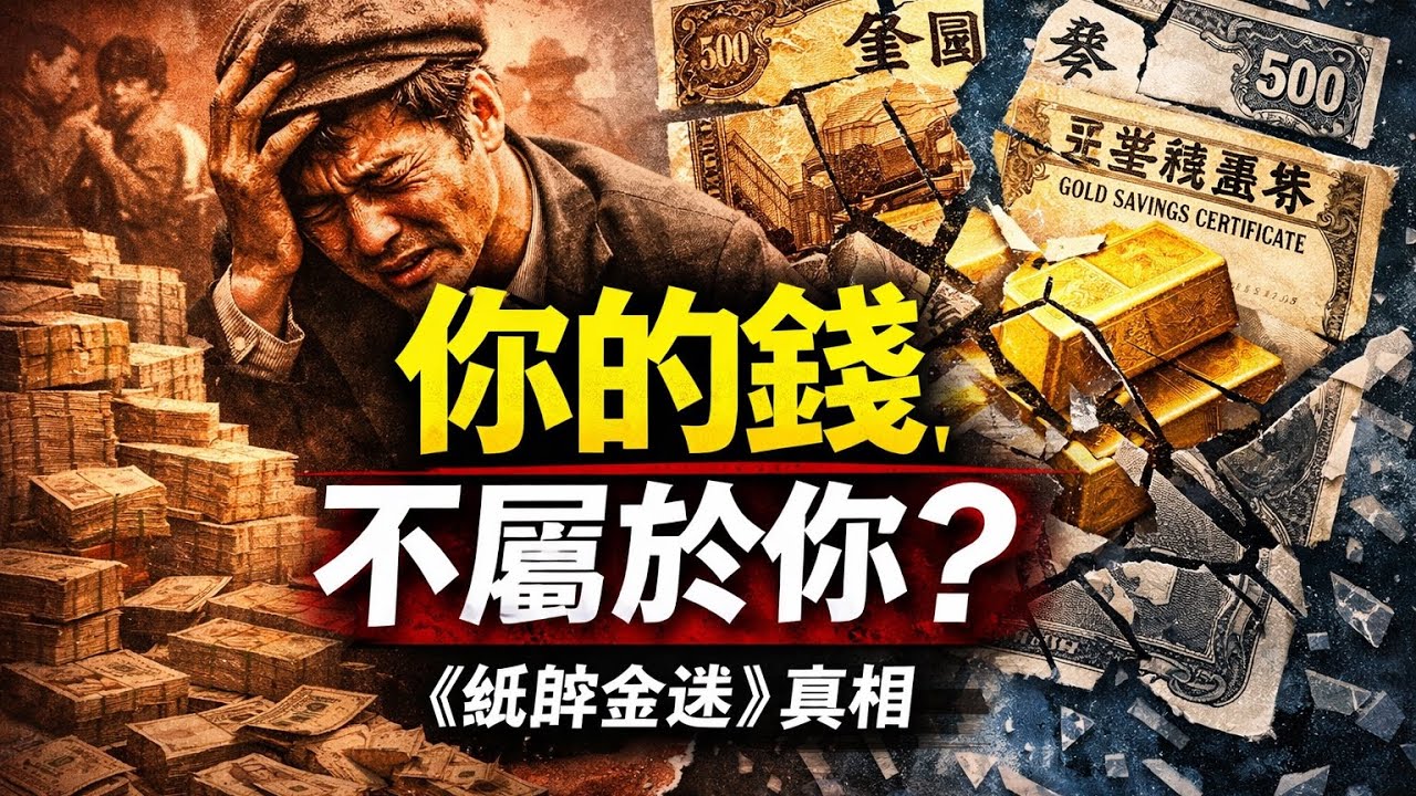 金圓券如何一夜掠奪中產？從《紙醉金迷》看貨幣崩潰的真相@InvestmentNotSoHard 