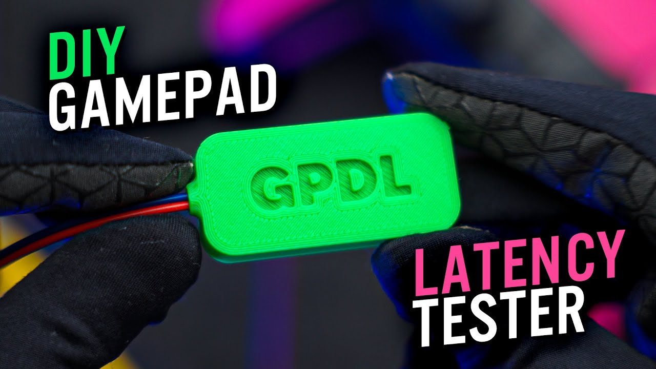 GPDL: DIY latency tester for game controllers