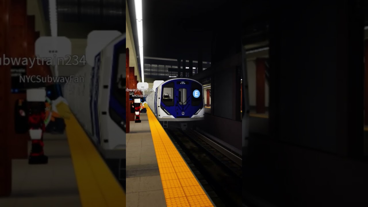 R211T E train arrives at Intervale Square #shorts