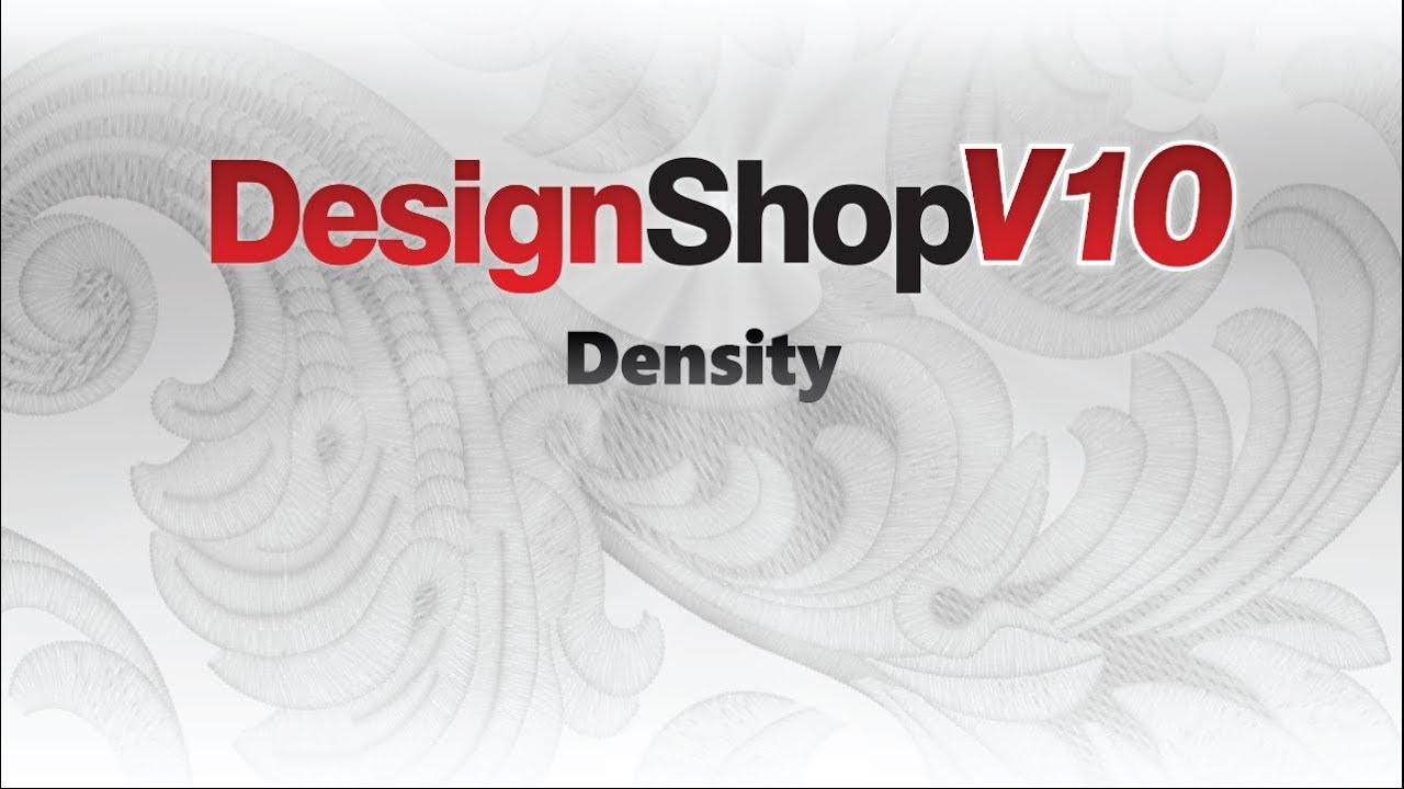 DesignShop V10 ~ Density