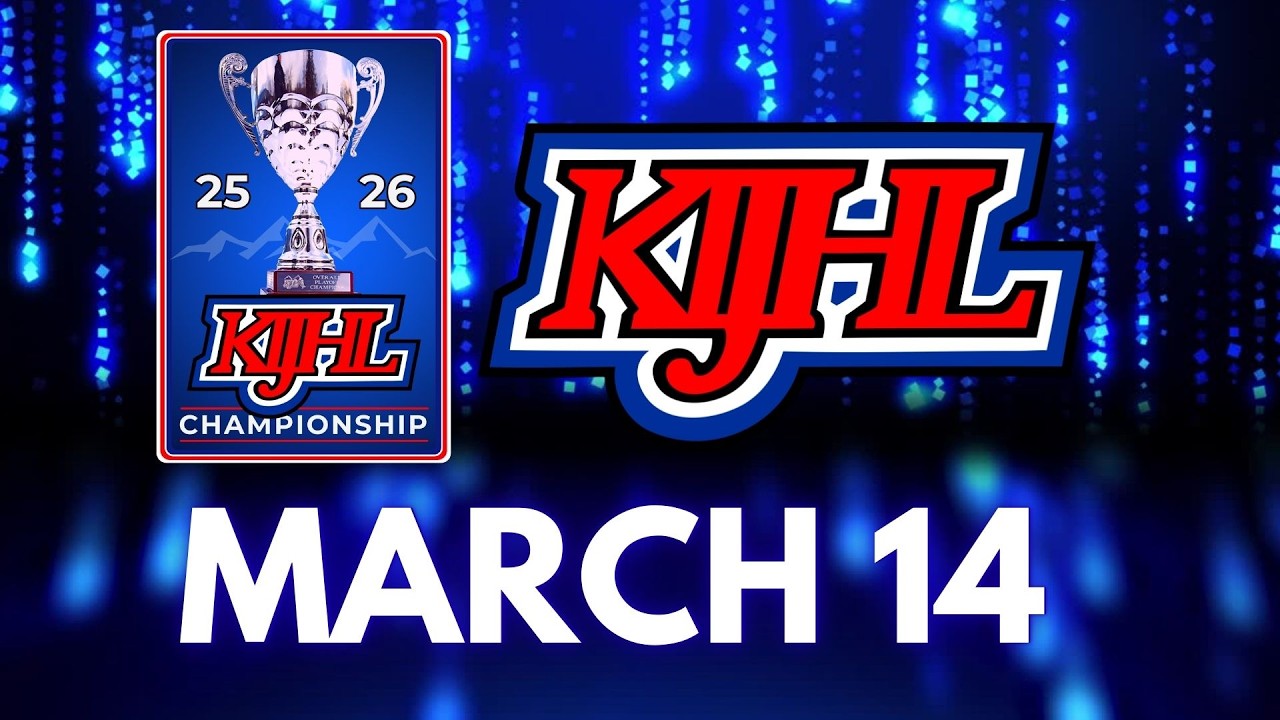 KIJHL GAMEDAY - Saturday, March 14, 2026