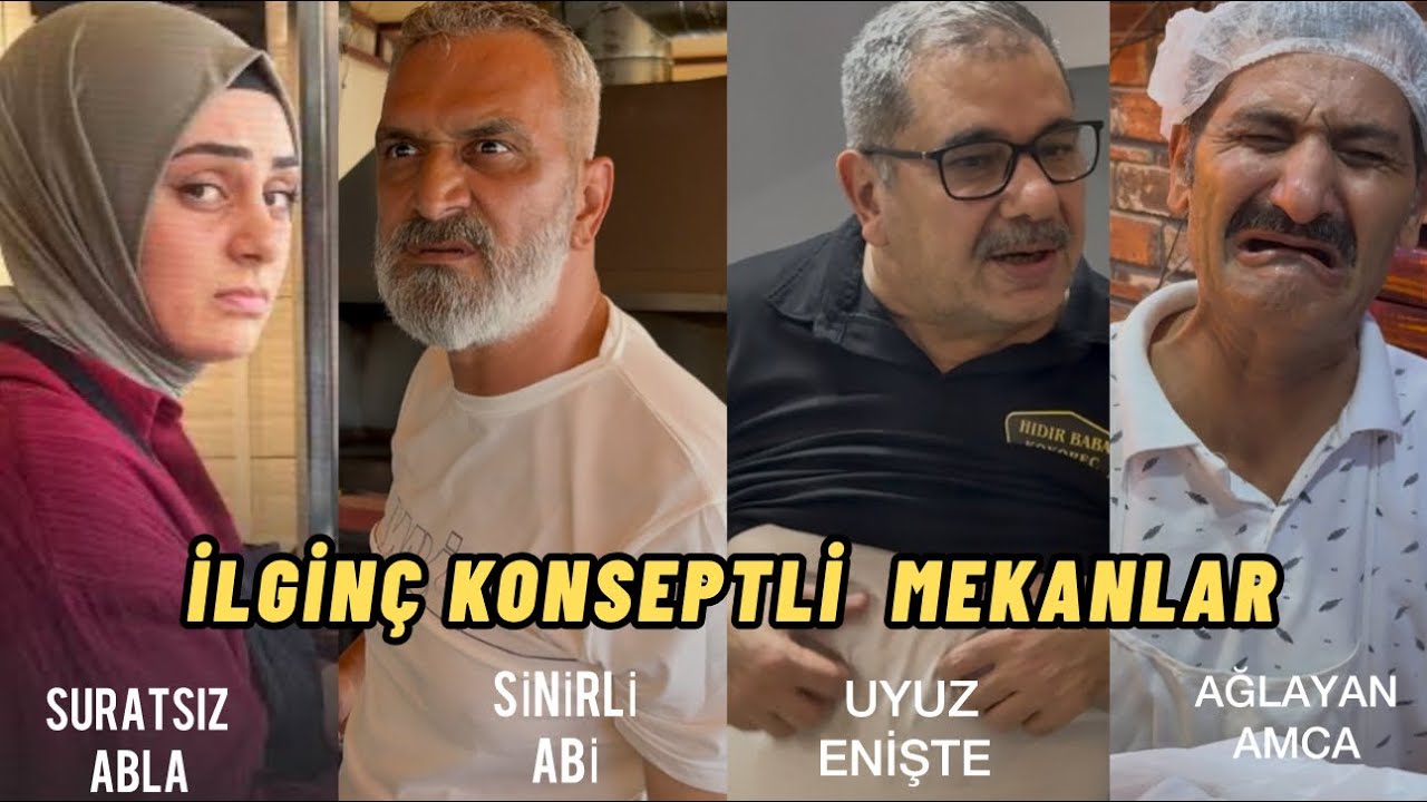 İlginç Konseptli Mekanlar -Skeç 