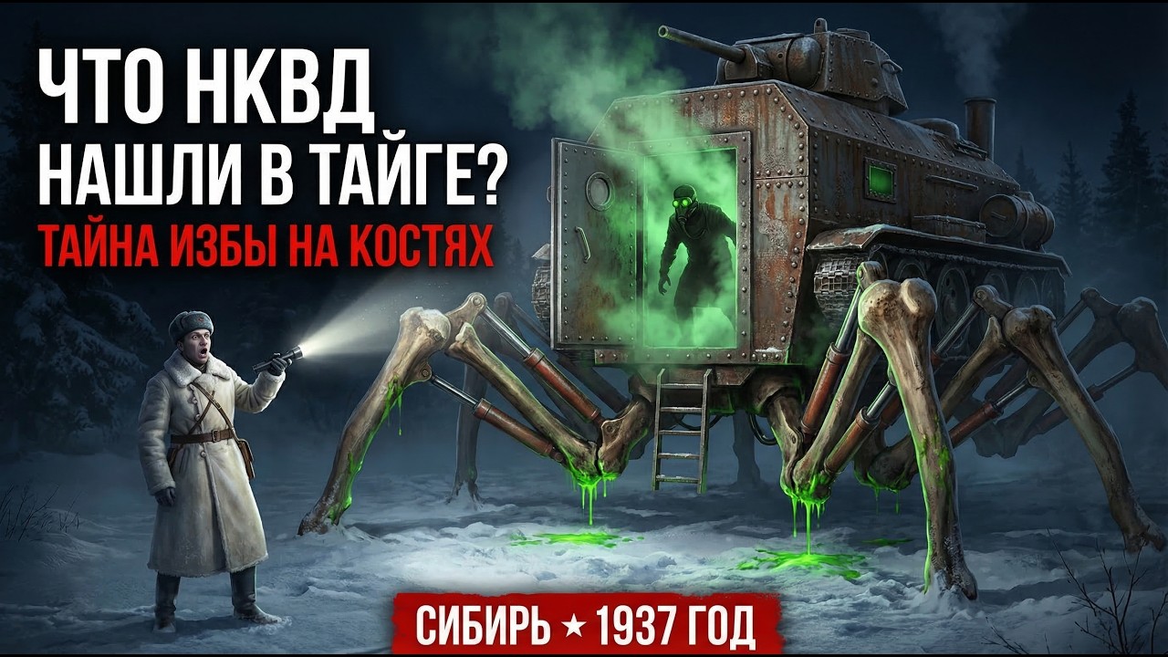 В ТАЙГЕ НАШЛИ ИЗБУ НА КОСТЯХ. Внутри жила «ХИРУРГ» | Людоед
