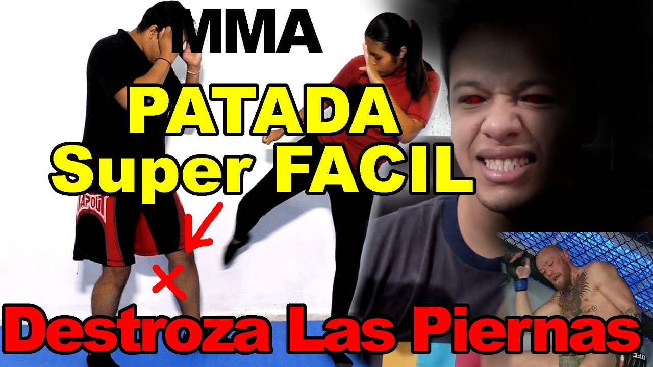 PATADA FACIL y Devastadora De MMA Tutorial Calf Kick El mejor tutorial de YouTube