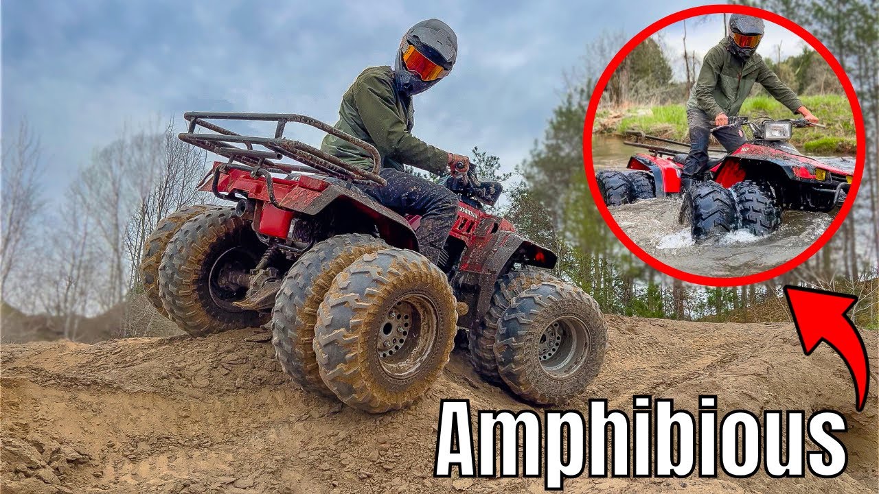 I Built A 8 wheel MEGAQUAD! (Its Unstoppable)