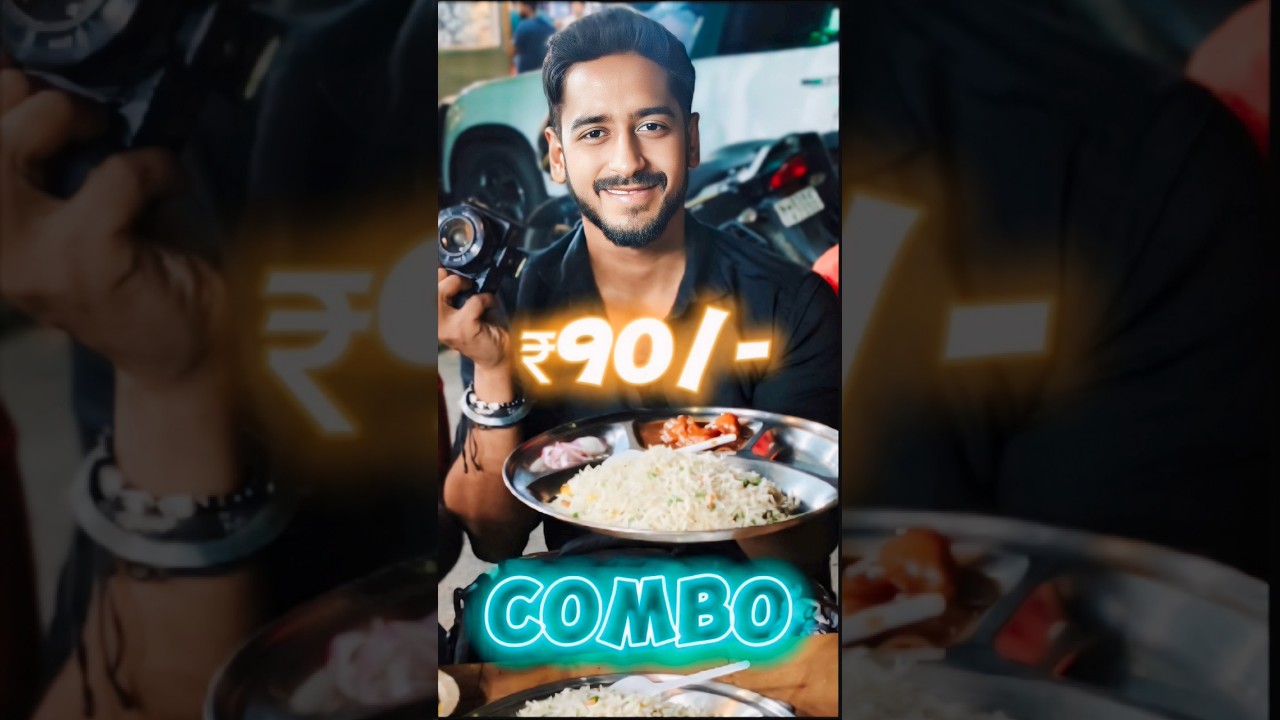 This Shop in Asansol Sells CHEAPEST Food Combos at just ₹90 😍❤️| Jagu Dada Chop #shorts