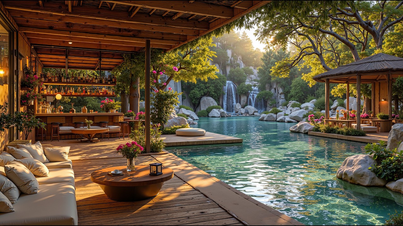 Peaceful Café Morning Jazz | Cozy Morning Ambience with Gentle Jazz Melody for Relax, Relief Stress