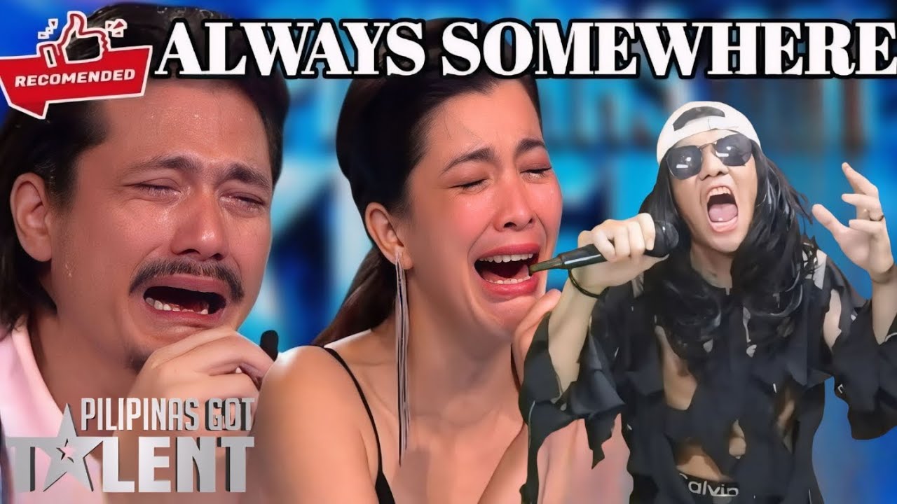 Filipino Boy Makes All The Judges Cry With His Amazing Voice On Always Somewhere Song
