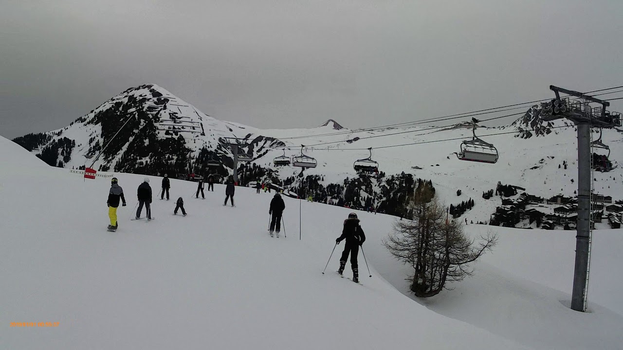 Piste Petite Rochette (bleue) , Mira (bleue) et Arolles (bleue) | La Plagne , Paradiski