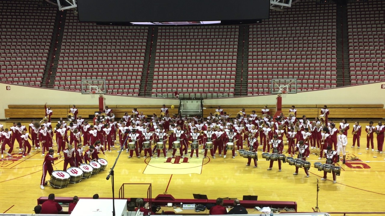 2016 IU Marching Hundred Sing Sing Sing