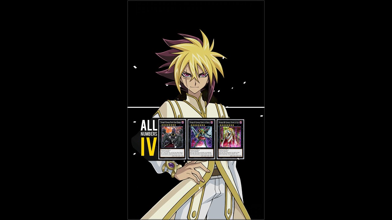 Yugioh Duel Links - Quattro summon ALL his Number!