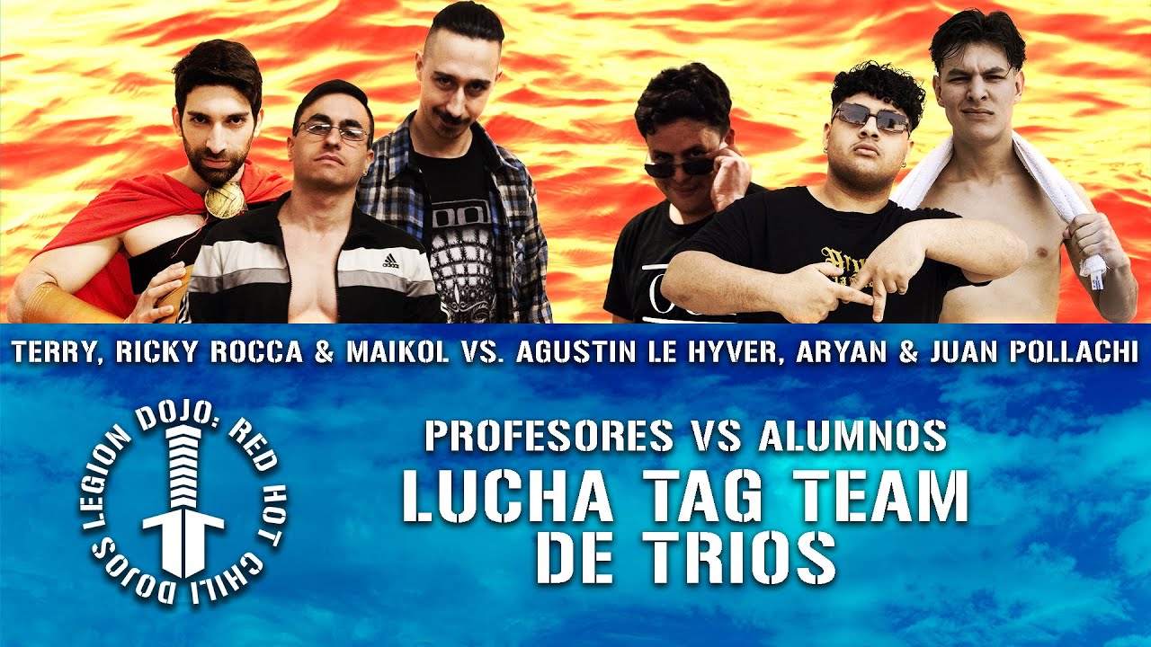 Terry, Ricky Rocca & Maikol vs Agustin Le Hyver, Aryan & Juan Pollacchi - Red Hot Chili DOJOS