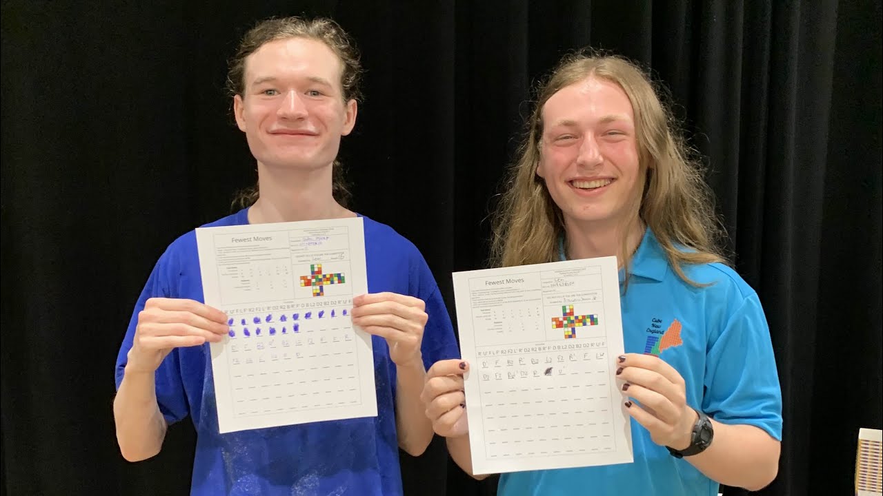 FMC World Record Single Reconstruction, 16 moves