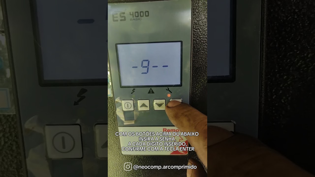 COMO RESETAR MANUTENÇÃO CONTROLADOR ES 4000 / ALARME DE SERVIÇO