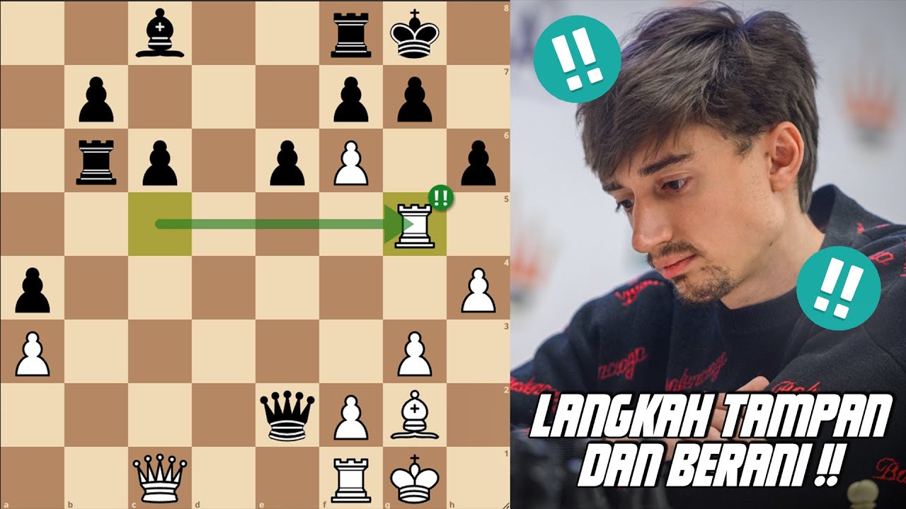 DUBOV MELAKUKAN 2 LANGKAH BRILLIANT BERTURUT-TURUT! ENGINE AJA SUNGKEM!! FIDE Blitz Chess 2024