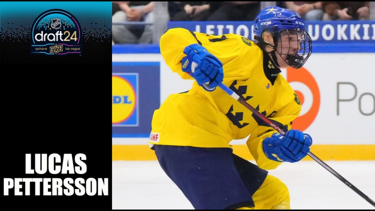 2024 NHL Draft : Lucas Pettersson - 23-24 Highlights (Hlinka Gretzky Cup + U18)