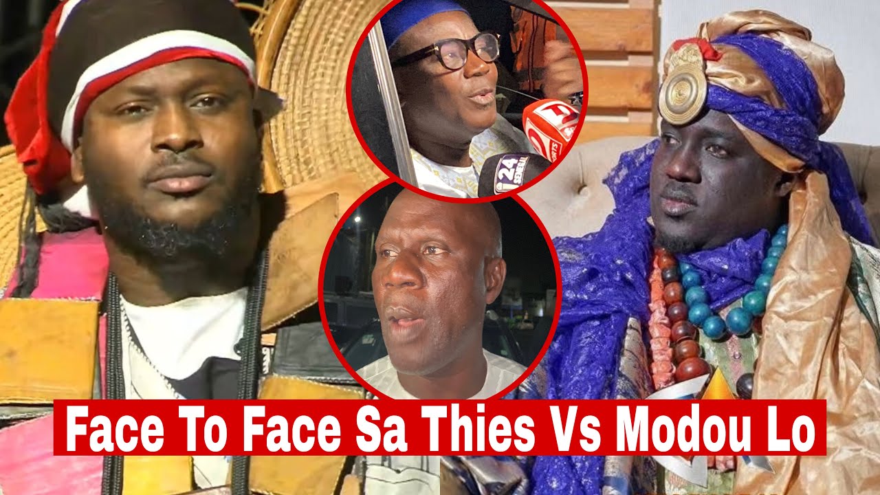 Face To Face Modou Lo Vs Thies-Oh Regardez L’arrivée de sathies et Modou Lo-…