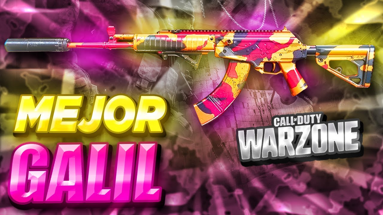 ¡SIN RETROCESO! La MEJOR CLASE de la CR-56 AMAX (GALIL) en COD WARZONE para MATAR MAS en WARZONE