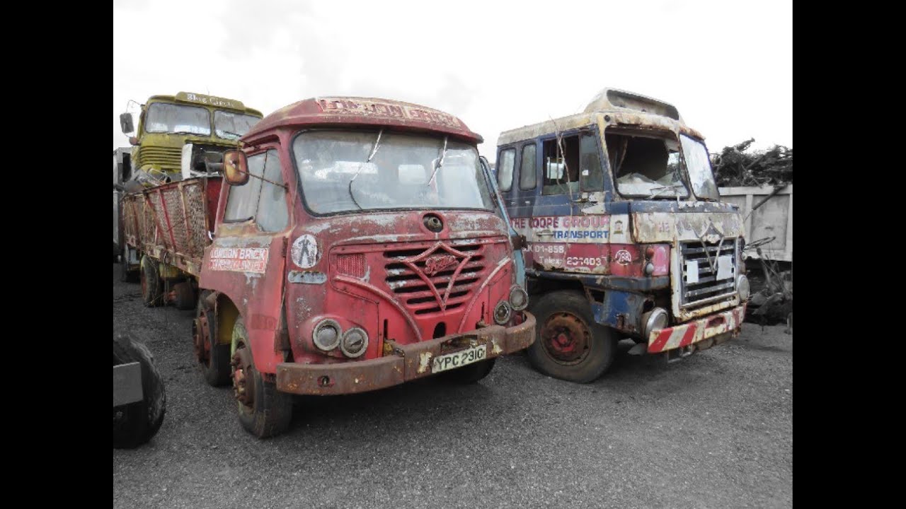 Classic Truck Graveyard Part 3 at Rush Green Motors Hitchin Herts. April 2021
